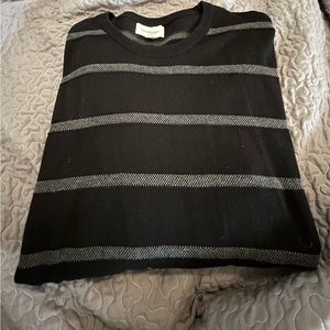 Black and Gray Sweater